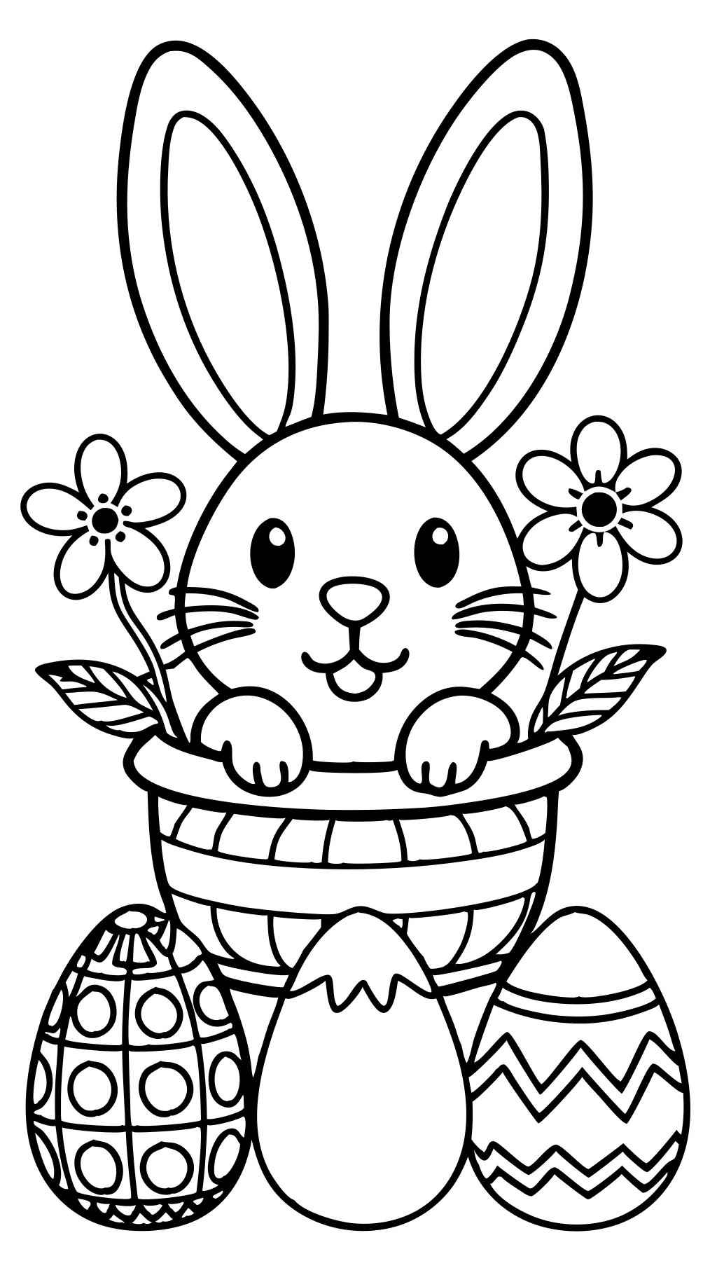 easter coloring pages free printable